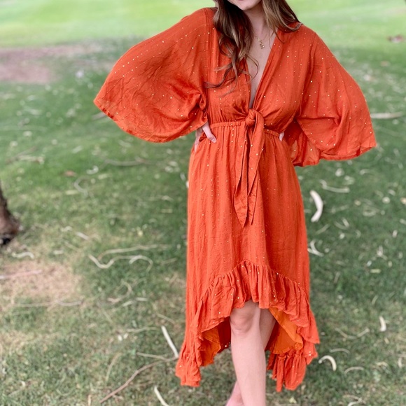 Shimmer high low dress from sundress brand - Picture 13 of 16